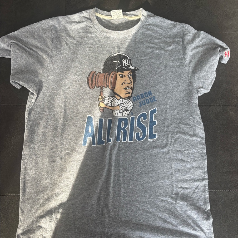 HOMAGE Gray 'All Rise' Graphic Tee